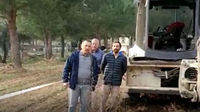 Rektör, dozerle yerli tohum arazisini ezdi geçti!