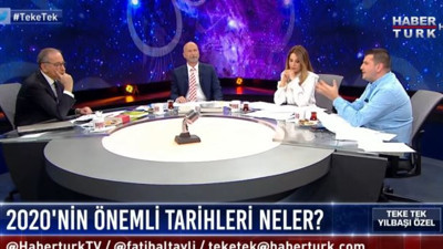 Habertürk'te Fatih Altaylı'ya 2020 yılını anlatan Dinçer Güner gündem oldu