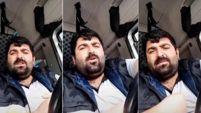 Sosyal medyayı sallayan TIR şoförü Yeniçağ'a konuştu