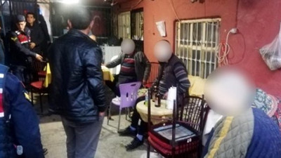 Korona denetimi yapan Jandarma brandayı kaldırınca şok oldu!