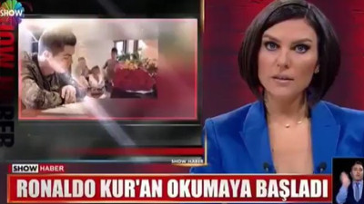 Troll tweet'e inanıp "Ronaldo Kur'an okudu" diye haber yaptılar