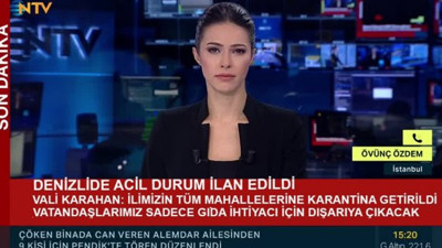 NTV ekranına montaj yapıp, 'Denizli'de acil durum ilan edildi' diye yaydılar