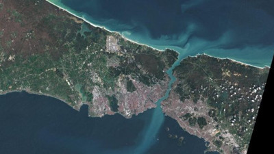 İstanbul'u 3 gündür sallayan poyraz fırtınası uzaydan böyle görüntülendi