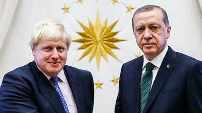 Erdoğan’dan Boris Johnson'a geçmiş olsun mektubu