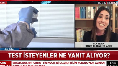Haber Global'de deprem! Ela Sezen'in testi pozitif çıktı