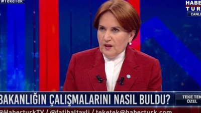 Akşener canlı yayında konuştu: Yeni Camii de dilenip, Sultan Ahmet Camii'de sadaka dağıtılmaz
