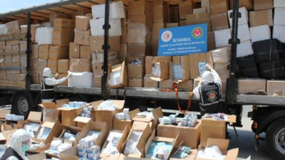 TIR'ın dorsesinden çıkanlar polisi şok etti