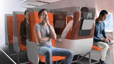 Uçaklarda oturma sistemi artık böyle olacak