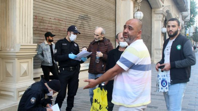 İstiklal ve Taksim'de bugün maske takma zorunluluğu getirildi, peki bu vatandaşlara dün nasıl ceza kesildi?