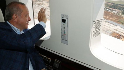 Cumhurbaşkanı Erdoğan Atatürk Havalimanı'nda