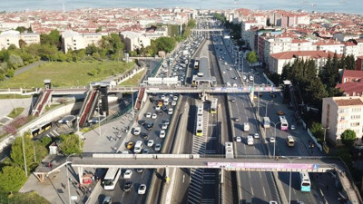 İstanbul'da trafik yoğunluğu yeniden başladı