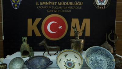 İstanbul'da tarihi eser operasyonu (13 Mayıs 2020)