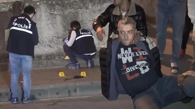 Böyle maganda görülmedi! Önce çocuğa çarptı sonra kurşun yağdırdı