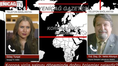 Dr. Altunçul Yeniçağ TV'ye konuştu: Koronanın ilacı vitamin