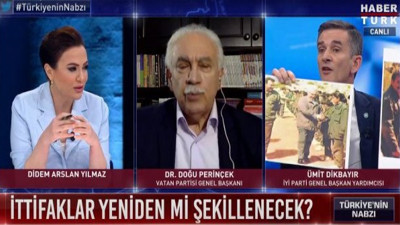 İYİ Partili Dikbayır affetmedi! O fotoğrafları gözlerinin içine baka baka gösterdi