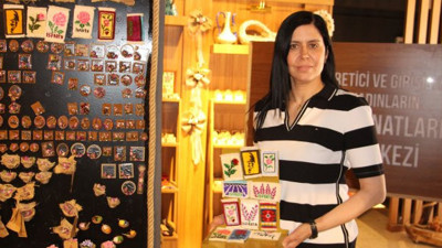 Isparta'da "İşte Kadın Kooperatifi" mağazası