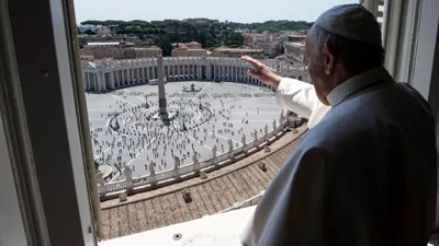 Papa Francis 3 ay sonra ilk kutsamayı yaptı