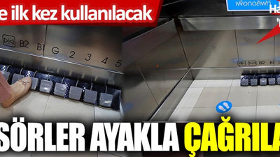 Türkiye’de ilk kez kullanılacak: Asansörler ayakla çağrılacak, havalandırma için 'NASA sistemi' uygulanacak