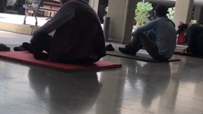 74 gün sonra esnaf Cuma ile buluştu