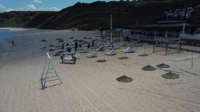 İstanbul plajları da yaza hazırlanıyor