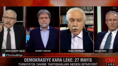 Abdulkadir Selvi ve Doğu Perinçek arasında 'utan' kavgası: Ahmet Hakan canlı yayında dondu kaldı
