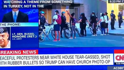 CNN'de Trump'ın İncil'li fotoğrafına çok konuşulacak 'Türkiye' yorumu