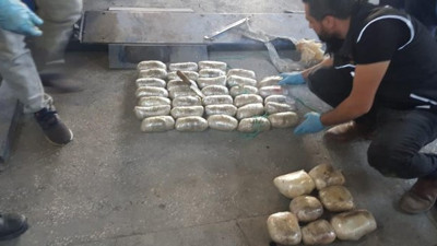 Koklaya koklaya 20 kilo uyuşturucuyu buldu