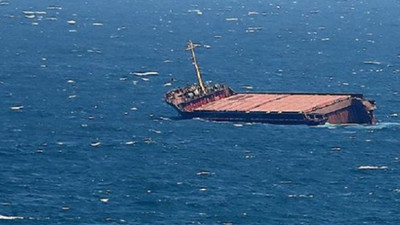 İran yük gemisi Irak karasularında battı