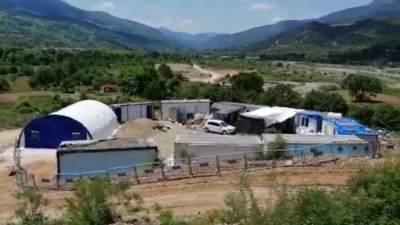 Karabük'te şantiye karantinada