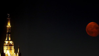 Moskova'da kartpostallık görüntü