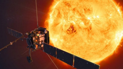 Güneşin fotoğrafı ilk kez yakından çekildi