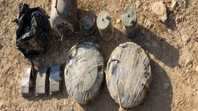 Akçakale’de 68 kilo patlayıcı bulundu