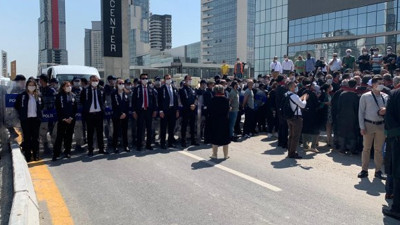 Ankara’ya yürüyen baro başkanlarının önü kesildi