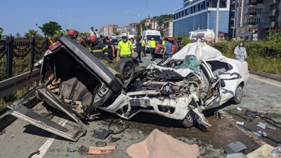 Baba-oğulu ölüm bile ayıramadı