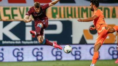 Alanyaspor - Trabzonspor maç sonucu: 2-2
