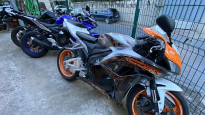 Motosiklet faresi yakalandı