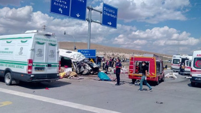 Son dakika... Son dakika... Konya'da feci kaza: Çok sayıda ölü ve yaralı var