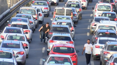 İstanbul trafiği felç