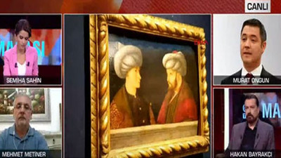 Fatih Sultan Mehmet’in portresini bir tane sanat tarihçisinin olmadığı programda tartıştılar… Türkiye’deki televizyonların içler acısı hali