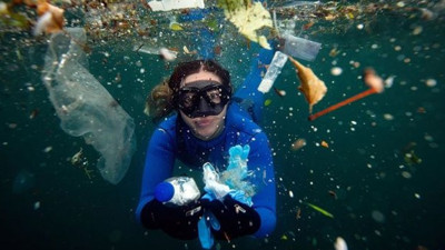 İnsanoğlu bu senin ayıbın! Koronanın boğaza etkisi böyle görüntülendi