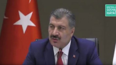 Fahrettin Koca kötü haberi böyle duyurdu