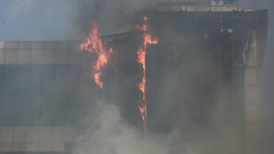 İstanbul Bayrampaşa'da korkutan yangın