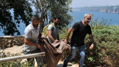 Antalya'da bulundu, böyle götürüldü! İnsana benziyor, kolu yok