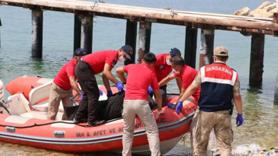 Van Gölü'nde teknenin içi ceset dolu