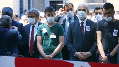 Patlamada şehit düşen Onbaşı Fatih Manga son yolculuğuna uğurlandı