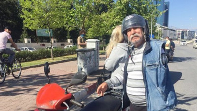 Tek kollu sürücüden polise şaşırtan cevap