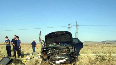 Kıbrıs gazisi ve eşi kazada kurbanı