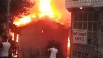 Bursa'da korku dolu anlar