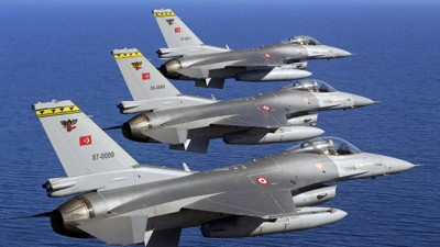 F-16'larımız korkuttu