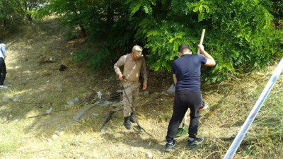 Zırhlı araç devrilmişti, Külçe altınlar kayıp, Tarla sahibi konuştu